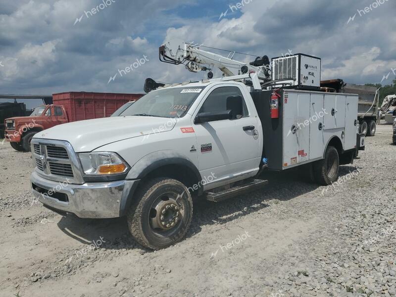 DODGE RAM 5500 S 2012 white  diesel 3C7WDNBL1CG112313 photo #1