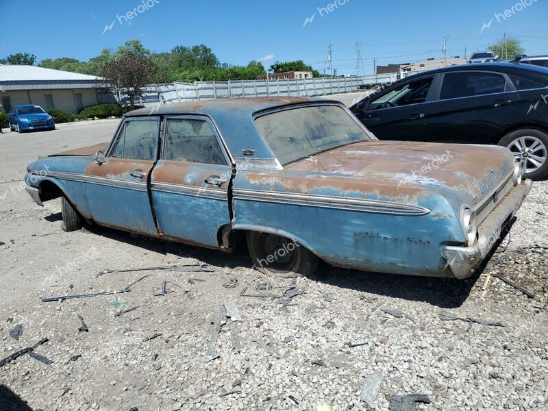 FORD GALAXY 500 1962 blue   2P62X110864 photo #3