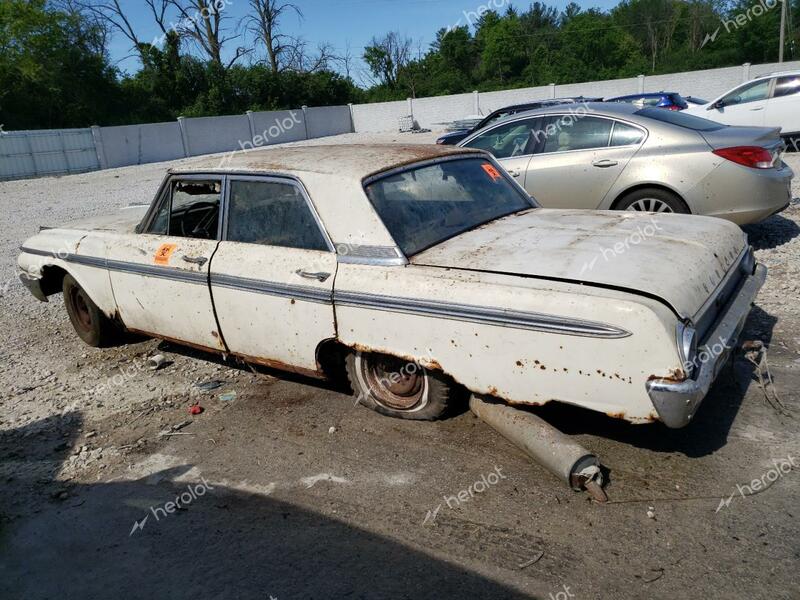 FORD GALAXIE 1962 white   2P62W199794 photo #3