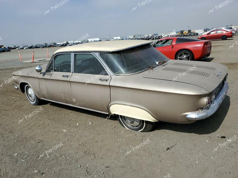 CHEVROLET CORVAIR 1961 brown   109690118539 photo #3