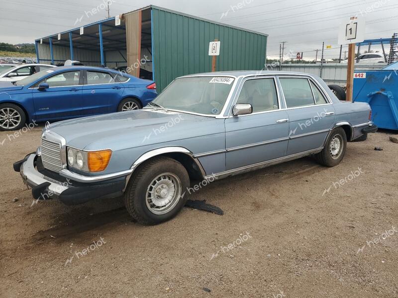 MERCEDES-BENZ 450 SEL 1977 blue   11603312061906 photo #1