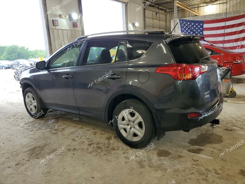 TOYOTA RAV4 LE 2014 charcoal 4dr spor gas JTMBFREV2ED068655 photo #3