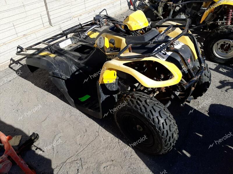 KYMCO USA INC UTILITY AT 2017 yellow  gas RFBLJ12U8HB760907 photo #1