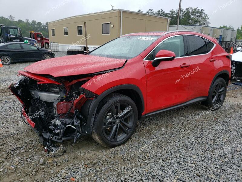 LEXUS NX 450H LU 2024 red  hybrid engine JTJHKCFZ0R2035334 photo #1