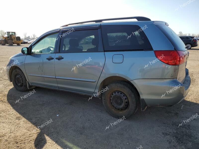 TOYOTA SIENNA CE 2008 blue sports v gas 5TDZK29CX8S125798 photo #3