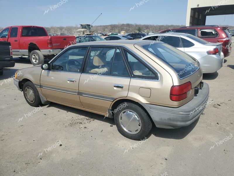 MERCURY TRACER 1988 brown hatchbac gas 3MABM1251JR614746 photo #3