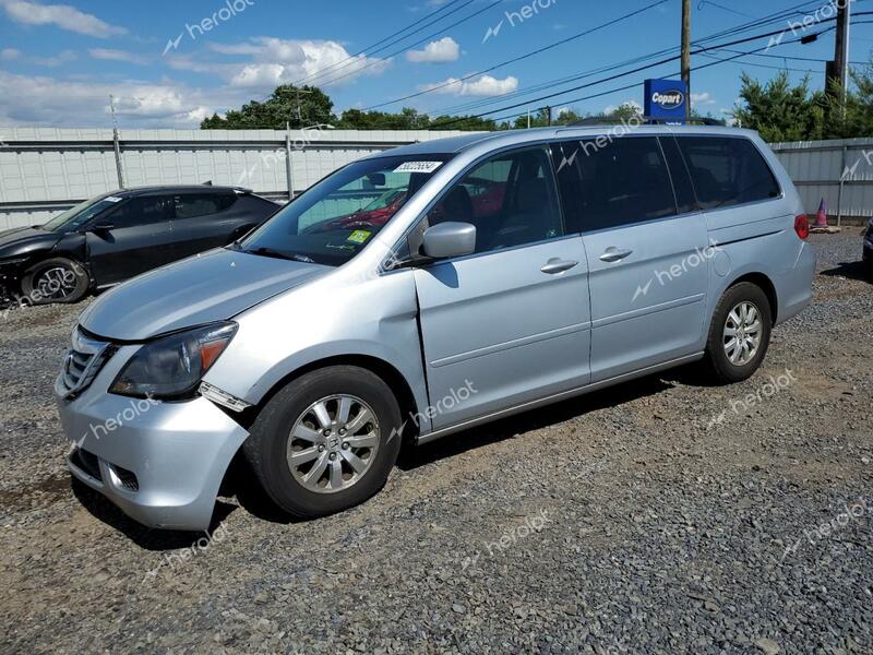 HONDA ODYSSEY EX 2010 silver  gas 5FNRL3H52AB012590 photo #1