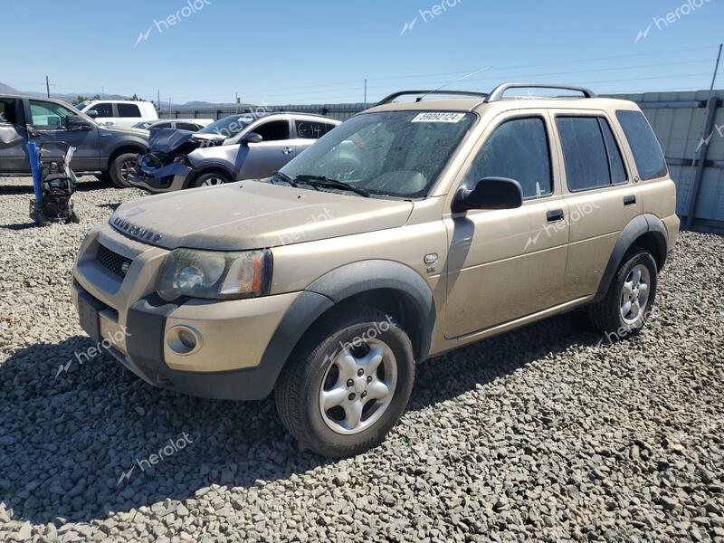 LAND ROVER FREELANDER 2004 gold  gas SALNY22234A431711 photo #1