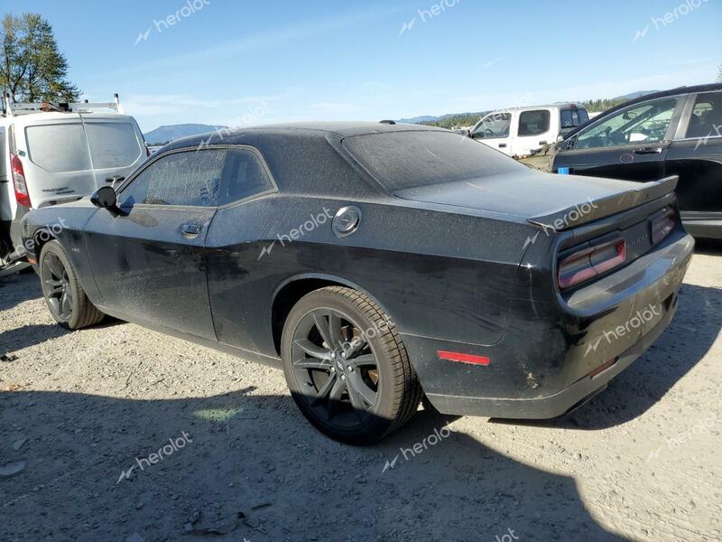 DODGE CHALLENGER 2018 black  gas 2C3CDZBT3JH256521 photo #3