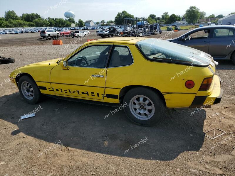 PORSCHE 924 1977 yellow   9247206989 photo #3