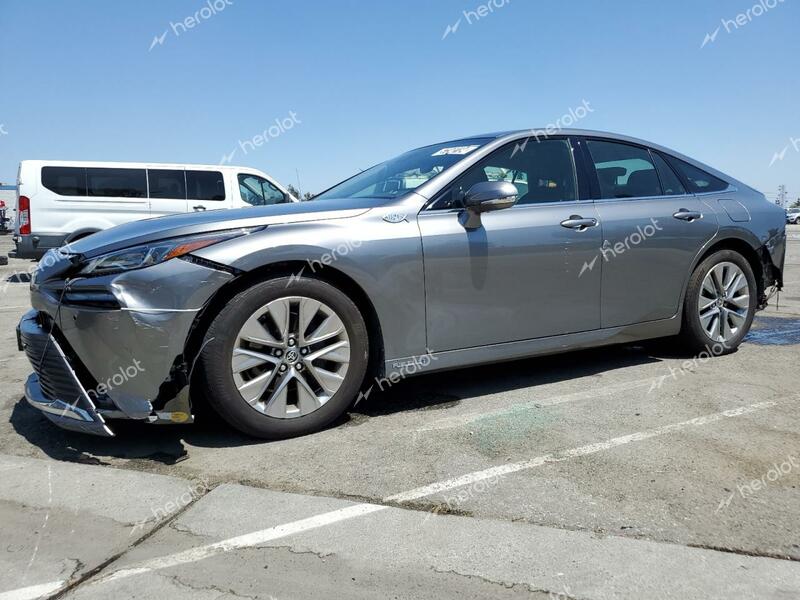 TOYOTA MIRAI LE 2022 charcoal  hydrogen fuel cell JTDAAAAA0NA006932 photo #1