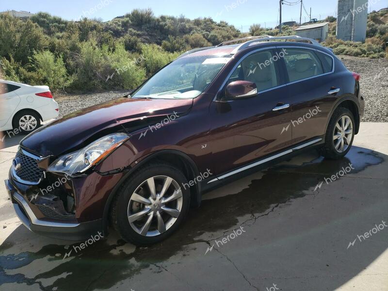 INFINITI QX50 2016 burgundy  gas JN1BJ0RR3GM269073 photo #1