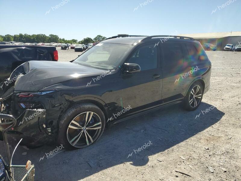 BMW X7 M60I 2025 black  gas 5UX33EM03S9W28479 photo #1