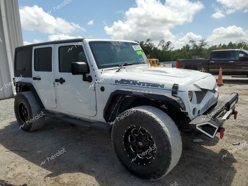 JEEP WRANGLER U 2016 white  flexible fuel 1C4BJWKG3GL266382 photo #1