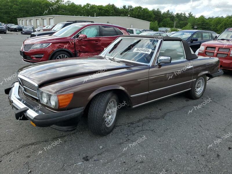 MERCEDES-BENZ 450 1980 brown   WDB10704412064198 photo #1