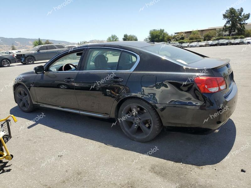 LEXUS GS 460 2008 black  gas JTHBL96S585000960 photo #3