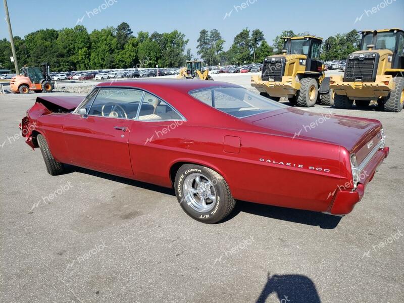 FORD GALAXIE500 1967 red   7N55C141058 photo #3