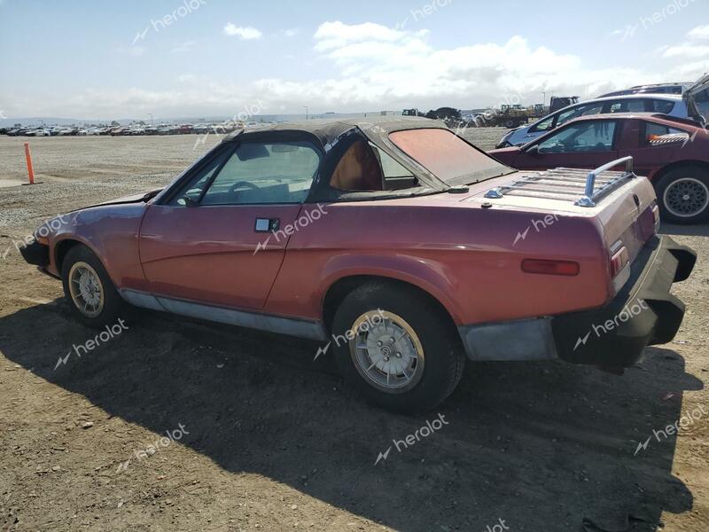 TRIUMPH CAR TR7 1981 burgundy  gas SATPZ4144BA407208 photo #3