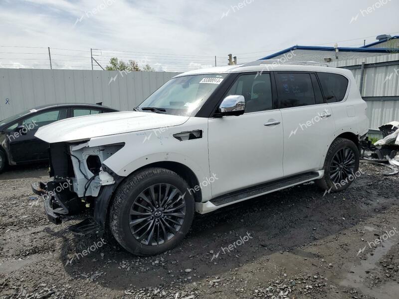 INFINITI QX80 SENSO 2023 white  gas JN8AZ2BC3P9490618 photo #1