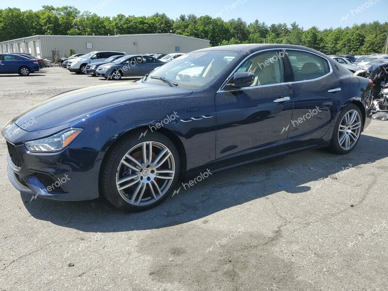 MASERATI GHIBLI MOD 2022 blue  gas ZAM57YTM4NX400247 photo #1