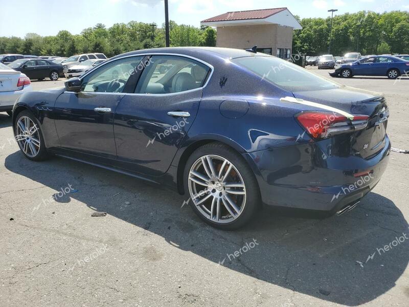 MASERATI GHIBLI MOD 2022 blue  gas ZAM57YTM4NX400247 photo #3