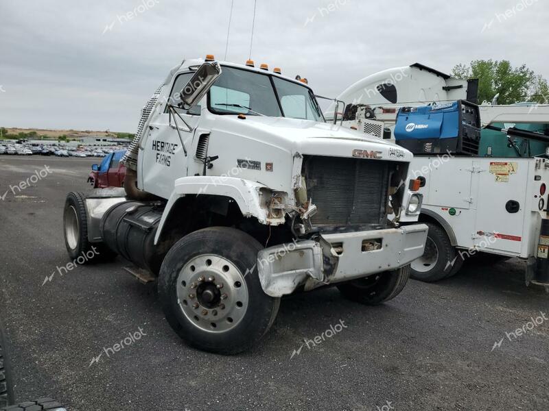 GMC H9500 J9C0 1984 white tractor diesel 1GTP9C1W3EV541272 photo #1