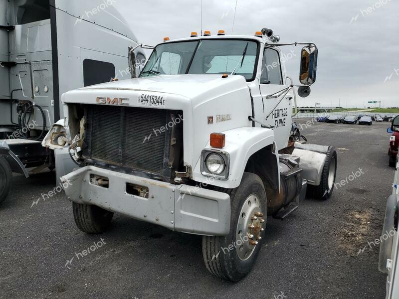 GMC H9500 J9C0 1984 white tractor diesel 1GTP9C1W3EV541272 photo #3