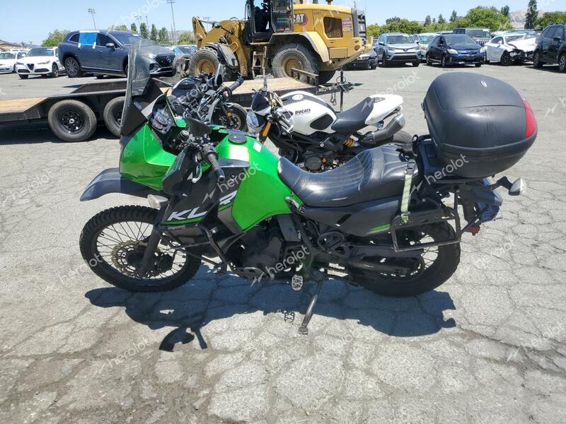 KAWASAKI KL650 E 2015 green enduro gas JKAKLEE15FDA79856 photo #4