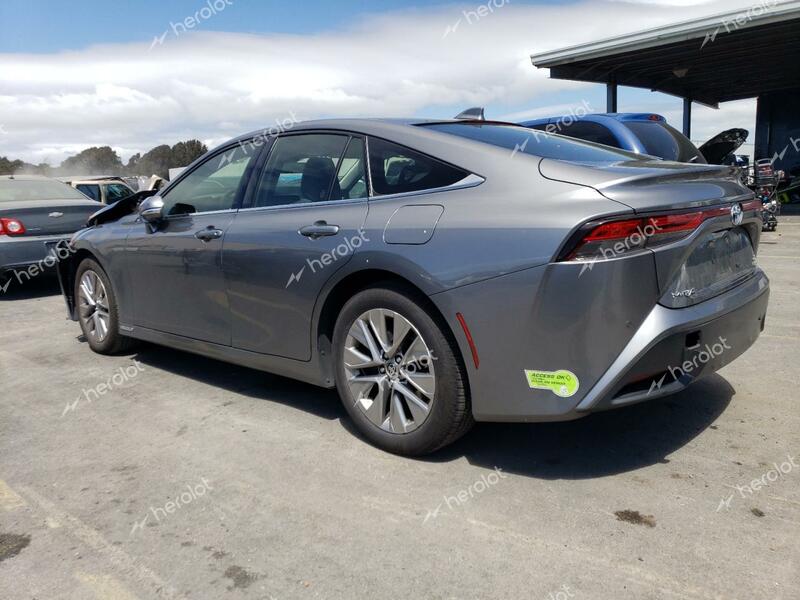 TOYOTA MIRAI LE 2022 gray  hydrogen fuel cell JTDAAAAAXNA007389 photo #3