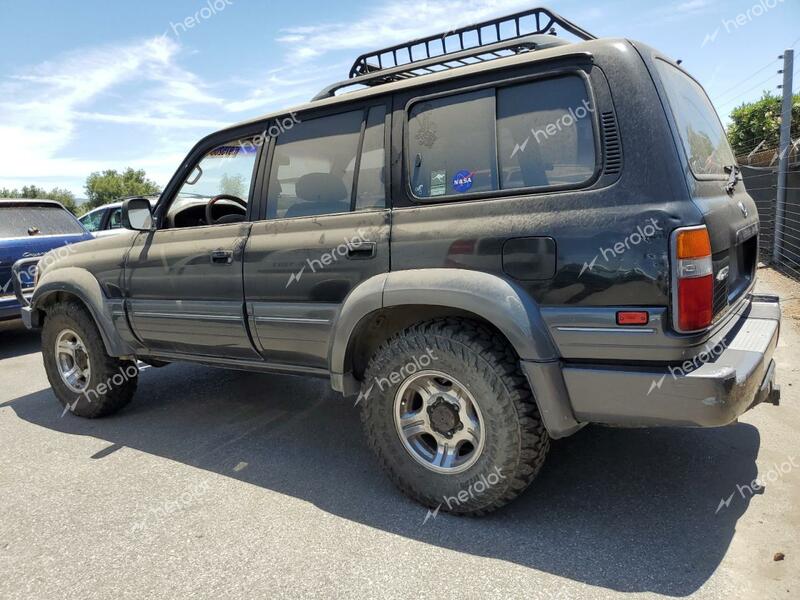 LEXUS LX 450 1996 black  gas JT6HJ88J0T0130562 photo #3