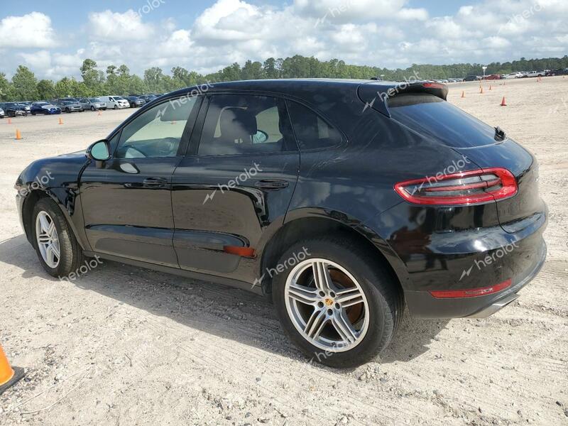 PORSCHE MACAN 2017 black  gas WP1AA2A52HLB82977 photo #3