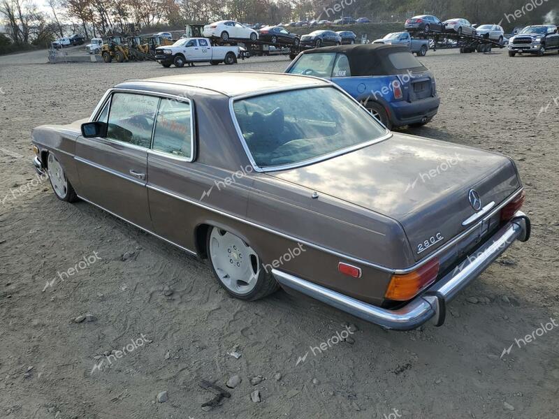 MERCEDES-BENZ 280C 1976 gray   11407312106977 photo #3