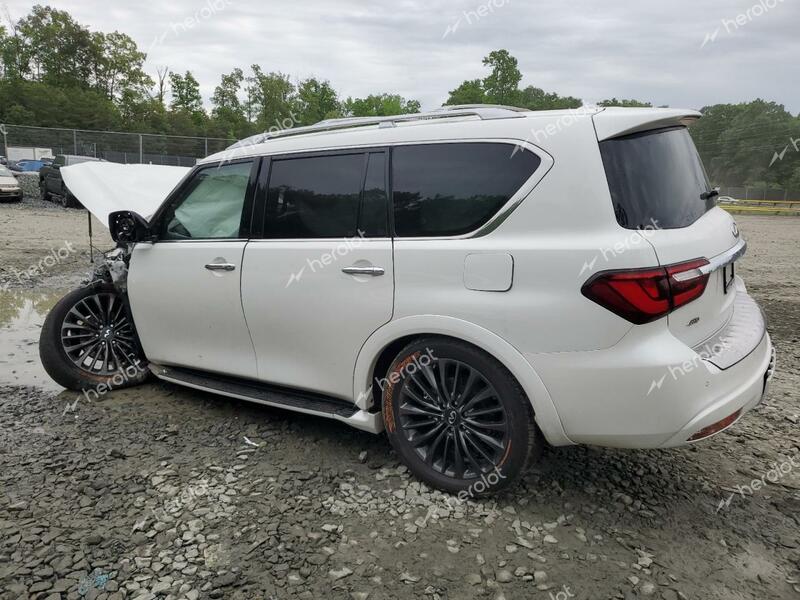 INFINITI QX80 SENSO 2022 white  gas JN8AZ2BC1N9485320 photo #3