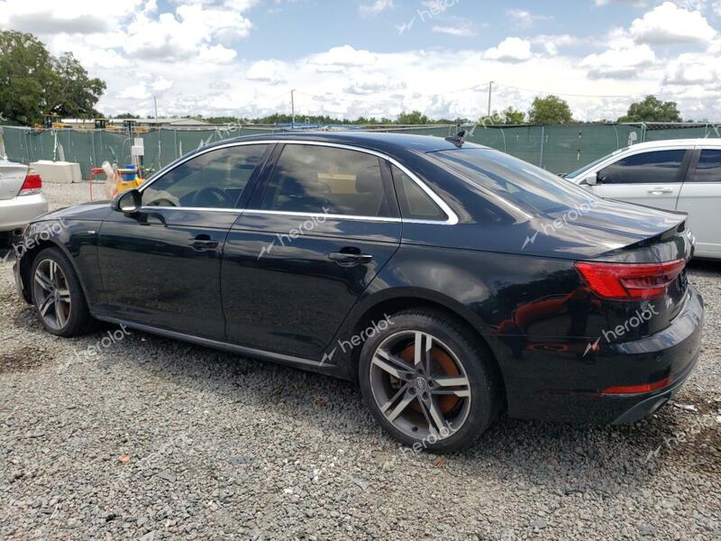 AUDI A4 PREMIUM 2017 black sedan 4d gas WAUENAF44HN021985 photo #3