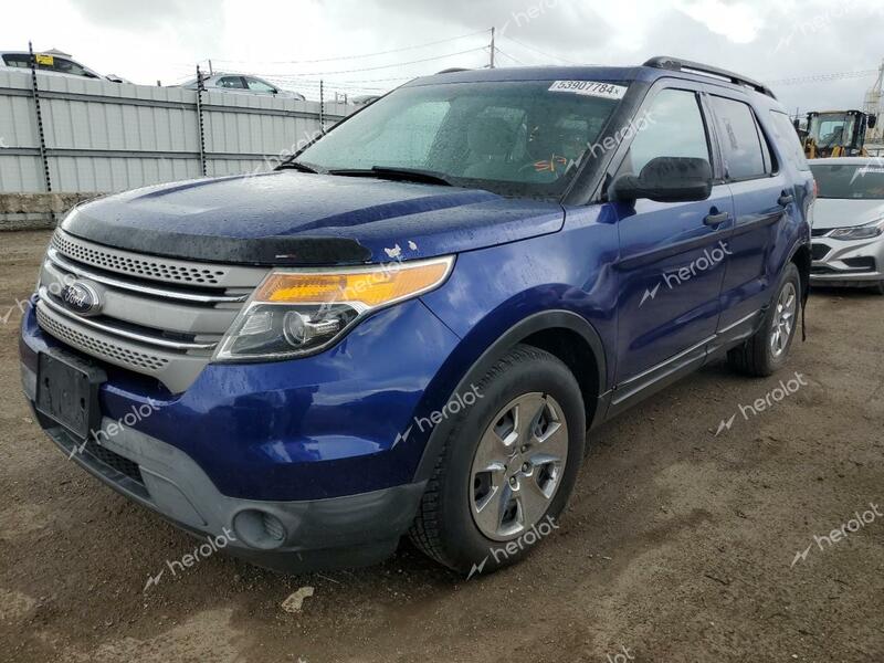 FORD EXPLORER 2013 blue 4dr spor gas 1FM5K7B81DGB82392 photo #1