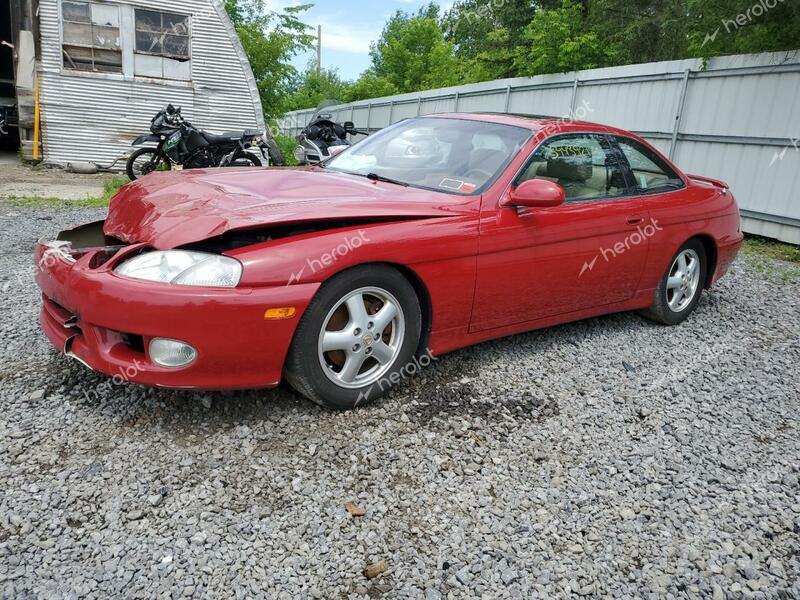 LEXUS SC 400 1999 red  gas JT8CH32YXX1002433 photo #1