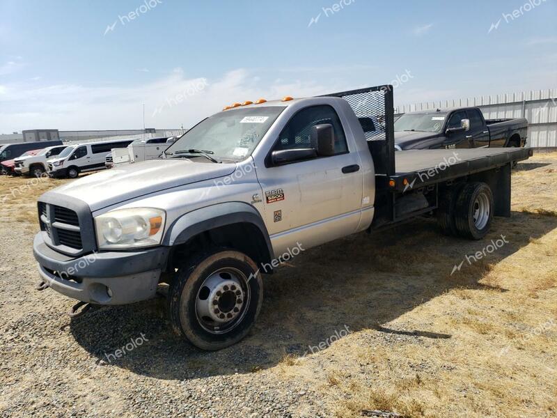 DODGE RAM 5500 S 2008 gray chassis diesel 3D6WC76A98G167629 photo #1