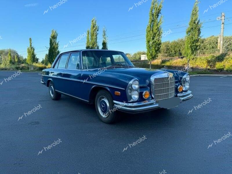 MERCEDES-BENZ 280 SE 1972 blue   10801812097830 photo #1