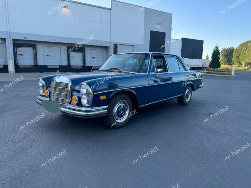 MERCEDES-BENZ 280 SE 1972 blue   10801812097830 photo #3