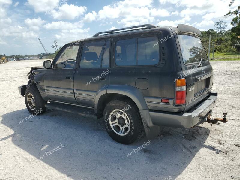 LEXUS LX 450 1996 black  gas JT6HJ88J8T0135962 photo #3