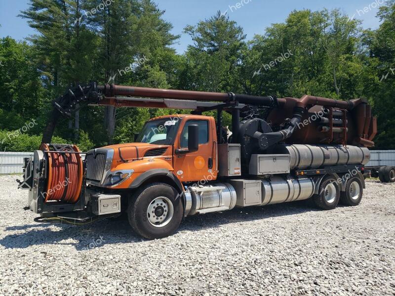 INTERNATIONAL HV607 2021 orange  diesel 3HAEKTAT8ML149674 photo #3