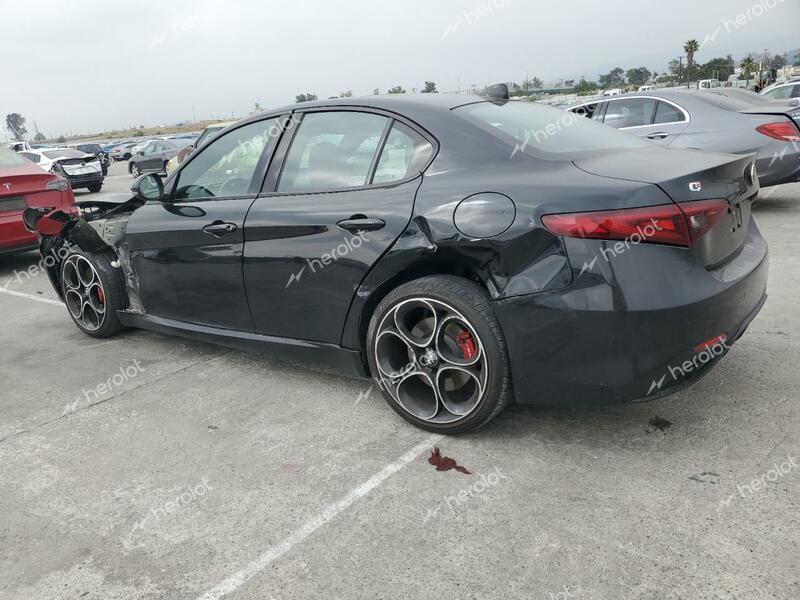 ALFA ROMEO GIULIA SUP 2022 black  gas ZARFAMBN0N7664679 photo #3