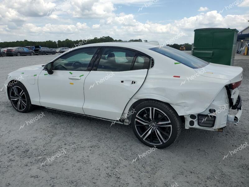 VOLVO S60 T8 REC 2022 white  hybrid engine 7JRH60FZ4NG193129 photo #3