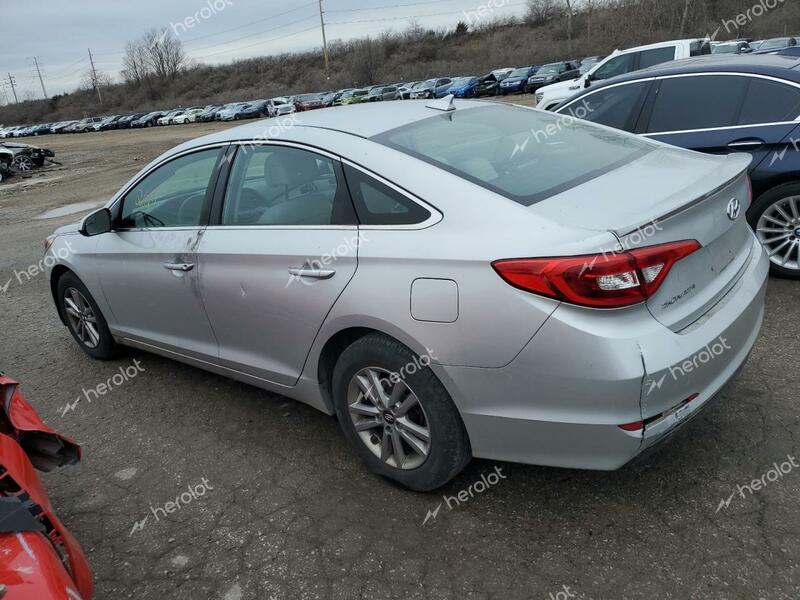 HYUNDAI SONATA SE 2016 silver sedan 4d gas 5NPE24AF6GH305445 photo #3