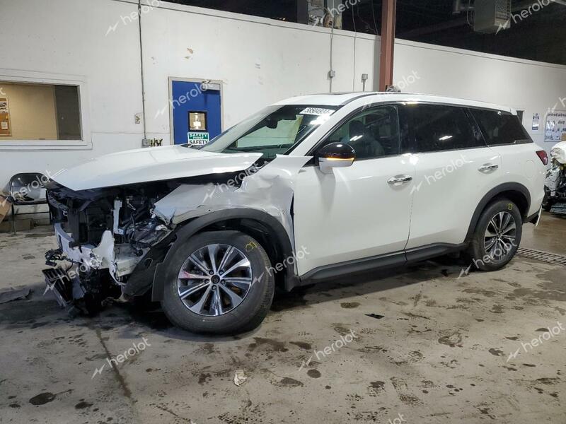 INFINITI QX60 PURE 2022 white  gas 5N1DL1ESXNC334496 photo #1