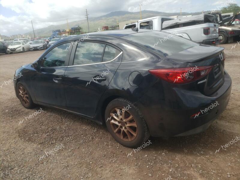 MAZDA 3 GRAND TO 2016 black sedan 4d gas JM1BM1X76G1276435 photo #3