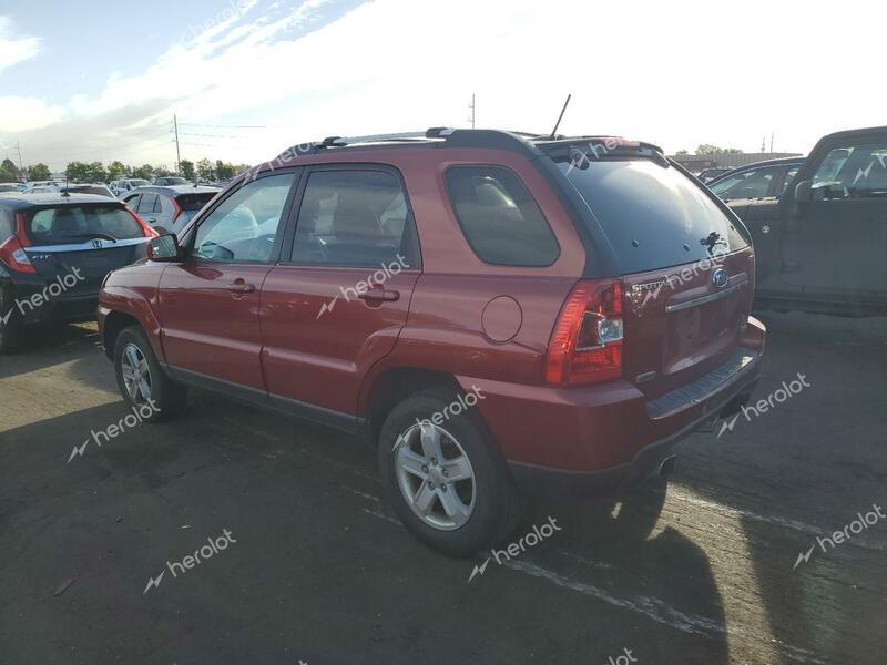 KIA SPORTAGE L 2009 burgundy  gas KNDJE723697573933 photo #3