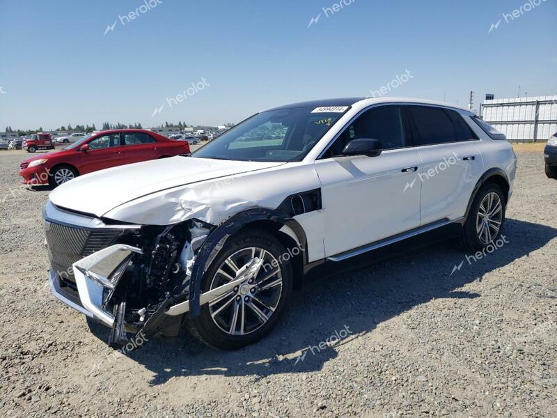 CADILLAC LYRIQ LUXU 2024 white  electric 1GYKPPRK1RZ104419 photo #1