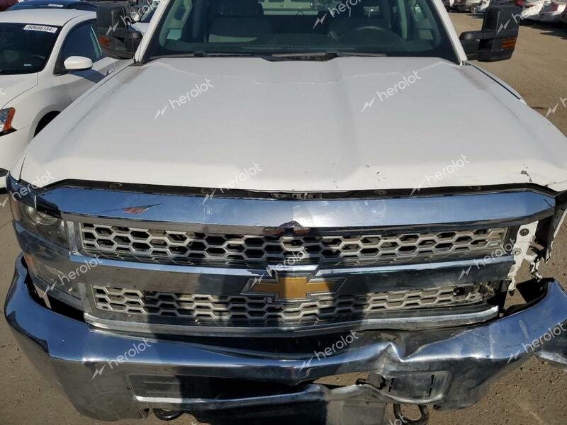 CHEVROLET SILVERADO 2019 white  flexible fuel 2GC2CREGXK1189306 photo #4