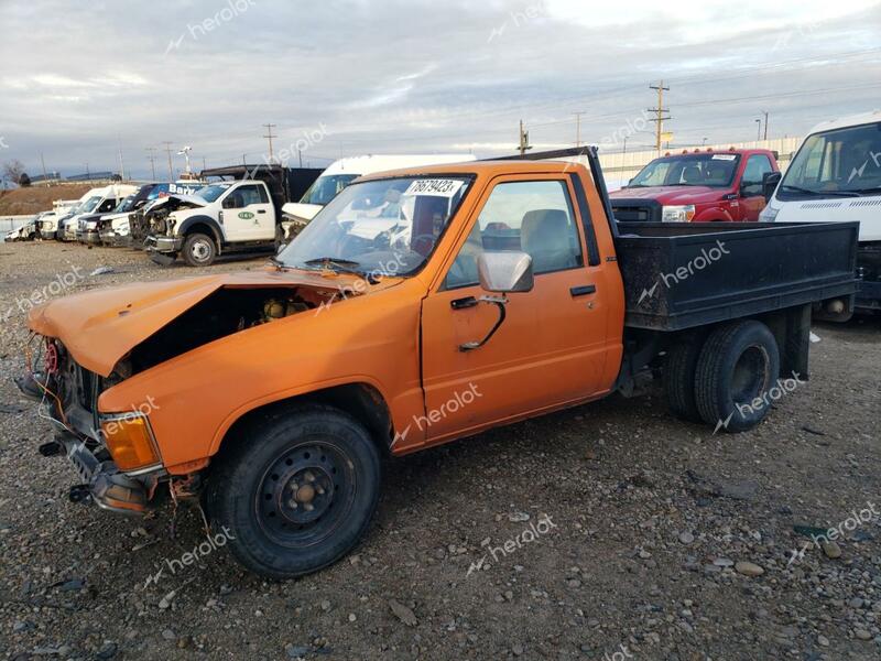 TOYOTA PICKUP 1/2 1987 orange pickup gas JT4RN50RXH0255612 photo #1